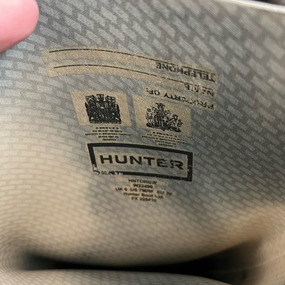 Hunter Boots Tall Black - Picture 7 of 10